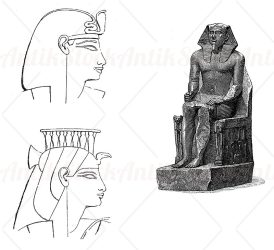 Ancient Egypt: statue of Khafre