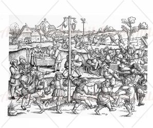Middle Ages peasant fest