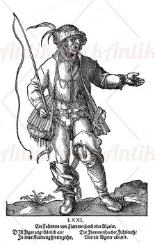 Men dress for fishing XVI century fashion