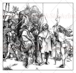 Mercenary soldiers by Albrecht Duerer