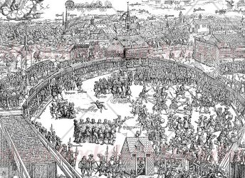 The Zwickau shooting festival in 1573