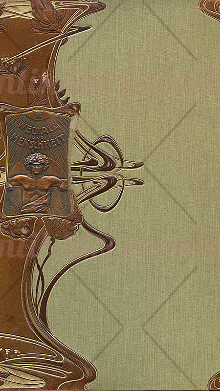 Art nouveau book cover