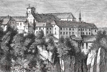 Mariastein abbey in the Canton of Solothurn