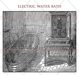 Electric water bath
