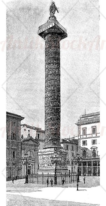 Rome column of emperor Antoninus Pius
