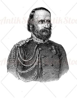 portrait of Giuseppe Garibaldi