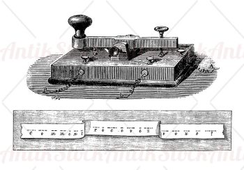 Morse telegraph transmitter