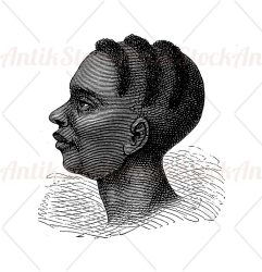 Manyema African hairstyle