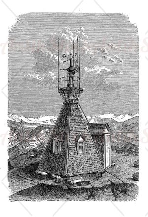 Anemometer on top of mount Saentis