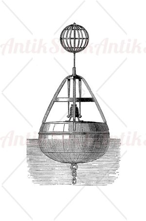 Floating bell buoy, 19th century