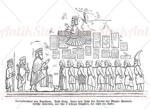 Darius the Great monument