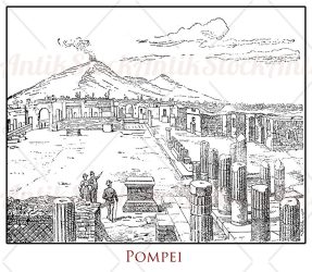 Pompei archeological site