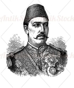 Portrait of Tewfik Pasha
