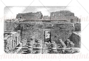 Ruins of Medinet Habu