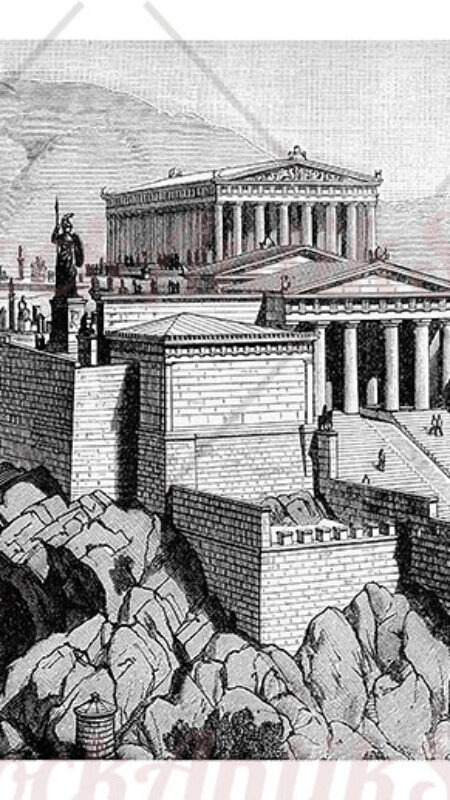 Acropolis of Athens in antiquity