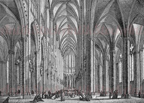 Cologne cathedral interior