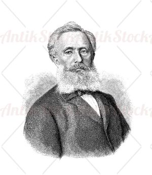 Portrait of Friedrich Siemens German inventor