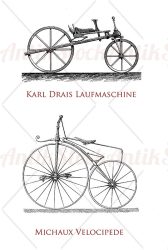 Karl Drais and Michaux velocipedes