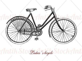 Ladies bike XIX century